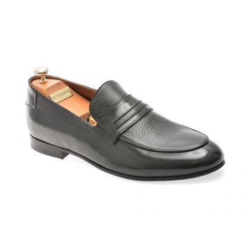 Mocasini eleganti LE COLONEL negri, 45860, din piele naturala