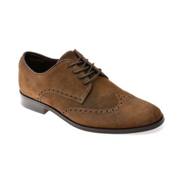 Pantofi eleganti ALDO maro, SARGASSO 240, din piele intoarsa