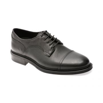 Pantofi eleganti OTTER negri, 2388, din piele naturala