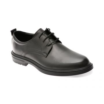 Pantofi eleganti OTTER negri, A60, din piele naturala