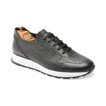 Pantofi LE COLONEL negri, 48901, din piele naturala