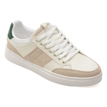 Pantofi sport ALDO albi, ELIO 121, din piele ecologica