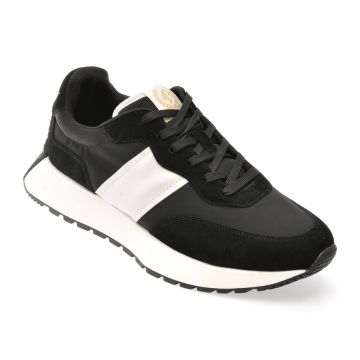 Pantofi sport ALDO negri, CLUBKICKS 001, din material textil
