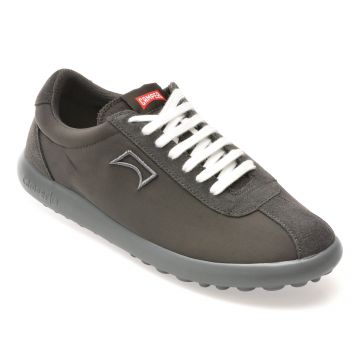 Pantofi sport CAMPER gri, PELOTAS, din material textil
