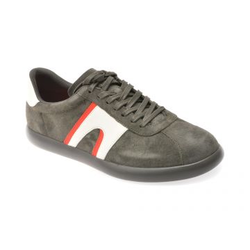 Pantofi sport CAMPER gri, PELOTAS, din piele naturala