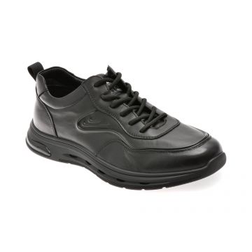 Pantofi sport EPICA negri, T8181, din piele naturala