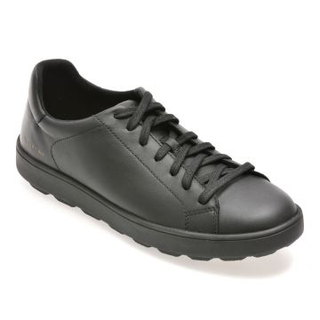 Pantofi sport GEOX negri, U45GPC, din piele naturala