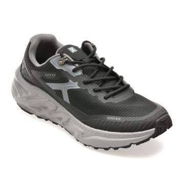 Pantofi sport GRYXX negri, 1306, din material textil Pantofi sport GRYXX negri, 1306, din material textil
