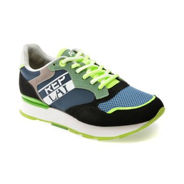 Pantofi sport REPLAY bleumarin, MS6800L, din material textil