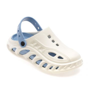 Papuci GRYXX albi, 20279, din pvc