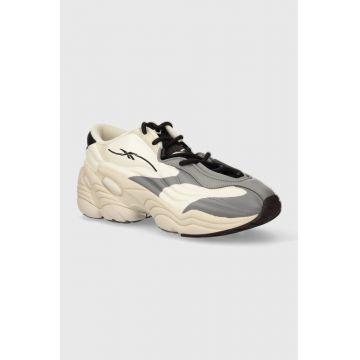 Reebok LTD sneakers DMX Run 6 Modern culoarea bej, RMIA04FC99MAT0016105 Reebok LTD sneakers DMX Run 6 Modern culoarea bej, RMIA04FC99MAT0016105