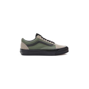 Vans tenisi Premium Standards Old Skool 36 barbati, culoarea verde, VN000CQDCL31 Vans tenisi Premium Standards Old Skool 36 barbati, culoarea verde, VN000CQDCL31