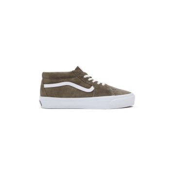 Vans tenisi Premium Standards Sk8-Mid Reissue 83 barbati, culoarea maro, VN000CQQCHZ1 Vans tenisi Premium Standards Sk8-Mid Reissue 83 barbati, culoarea maro, VN000CQQCHZ1