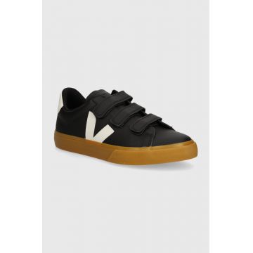 Veja sneakers din piele Recife Logo culoarea negru, RC0503698B Veja sneakers din piele Recife Logo culoarea negru, RC0503698B