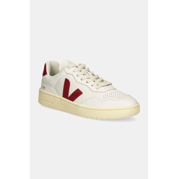 Veja sneakers din piele V-90 culoarea alb, VD2003657B Veja sneakers din piele V-90 culoarea alb, VD2003657B