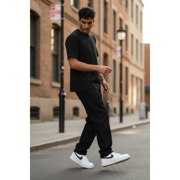 Blugi barbati baggy negri 111