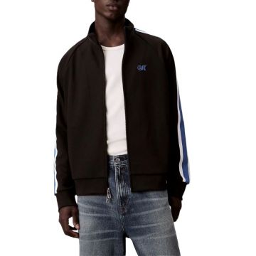 Bluza cu fermoar Calvin Klein STRETCH TWILL TRACK JACKET