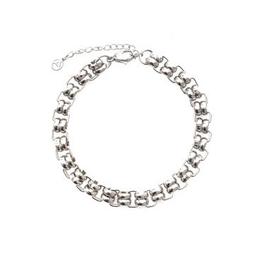 Bratara ALDO argintie, ACWORTH 040, din metal