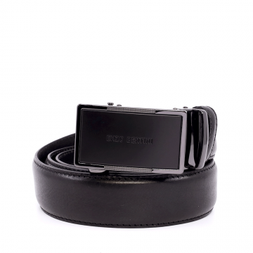 Curea bărbați Enzo Bertini neagră din piele 5BCU35ENZODGPN