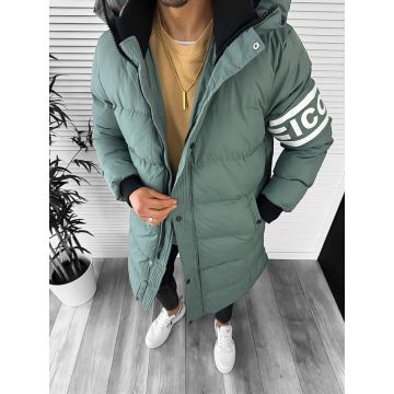 Geaca barbati groasa vernil CU MIC DEFECT DEF9020