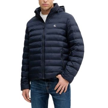 Geaca Calvin Klein LS NYLON LT WT HOODED  FZ PUFFER
