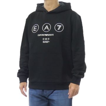 Hanorac EA7 TRAIN LOGO SERIES M  HOODIE RN COFT WRITINGS