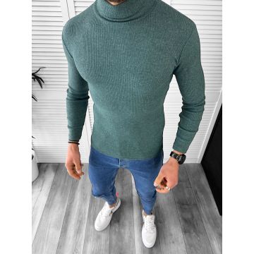 Helanca barbati kaki slim fit 13044 D3-2.2