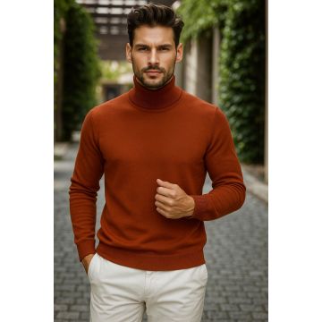 Helanca barbati slim fit caramiziu 13416