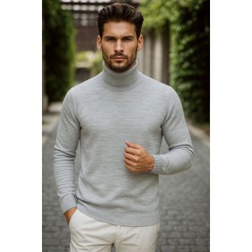 Helanca barbati slim fit gri deschis 13416