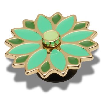 Jibbitz Crocs Green Spinner Flower
