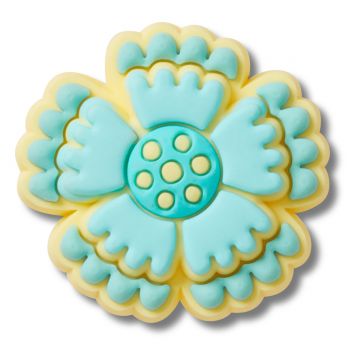 Jibbitz Crocs Multi Blue Flower