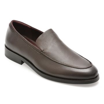 Mocasini ALDO maro, FABIO 201, din piele naturala