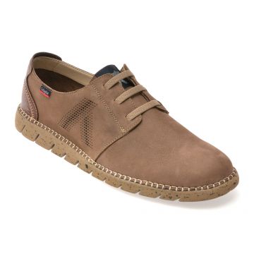 Pantofi CALLAGHAN gri, 43200, din piele naturala