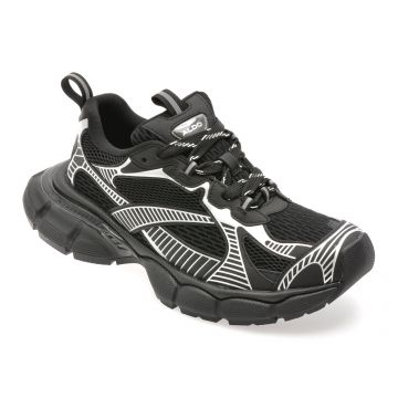 Pantofi sport ALDO negri, JENSEN 001, din material textil