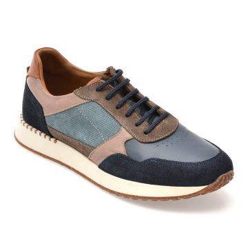 Pantofi sport BITE THE BULLET bleumarin, 31352, din piele naturala