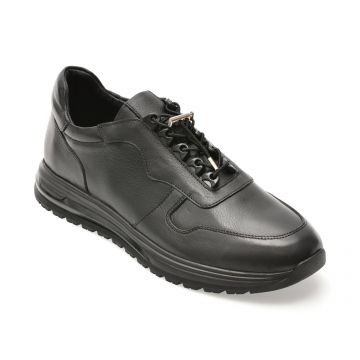 Pantofi sport GRYXX negri, M7642, din piele naturala