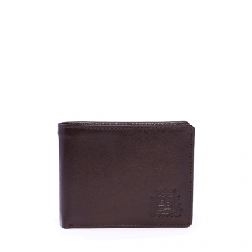 Portmoneu bărbați Enzo Bertini maro din piele 266bpu2668scm