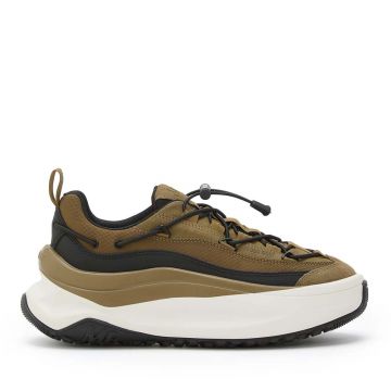 Sneakers bărbați Moon Boot Moon 247 X Lace kaki din piele 2880BP2490100KA