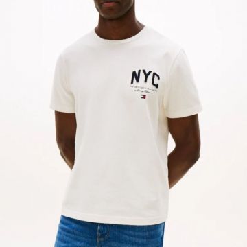 Tricou Tommy Hilfiger HILFIGER SCRIPT NYC TEE