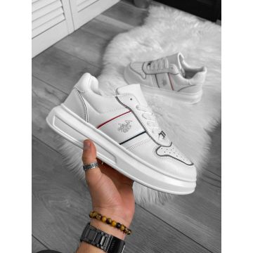 Adidasi barbati casual  albi L86