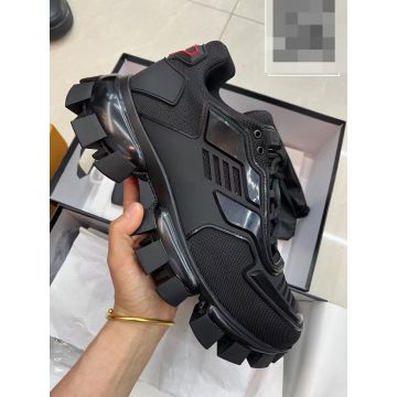 Adidasi barbati casual negri  cu mic defect DEFH11