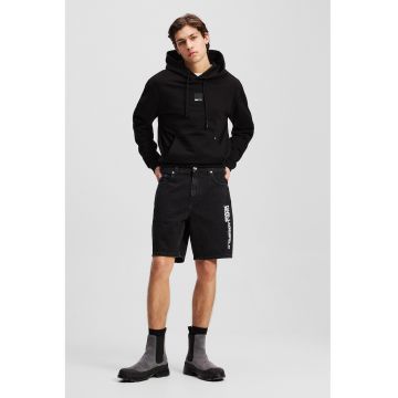 Blugi scurti relaxed-fit - Negru