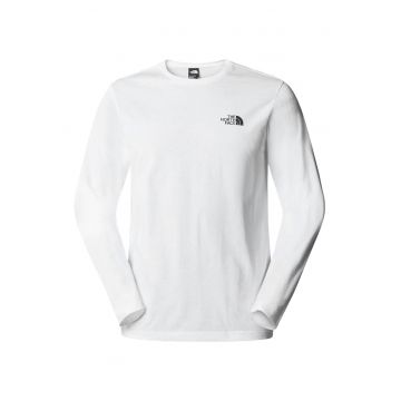 Bluza barbati -  bumbac si poliester - alb