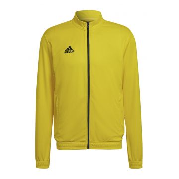 Bluza cu fermoar - pentru fotbal Entrada 22 - Galben mustar