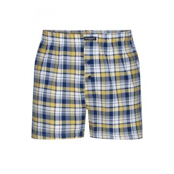 Boxeri barbati  Classic 1442-1449 K321 - Bleumarin/galben - Galben/Bleumarin