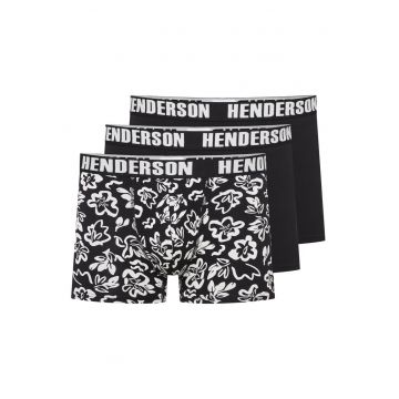 Boxeri (crac mai lung)Orchid  negru - alb - Multicolor