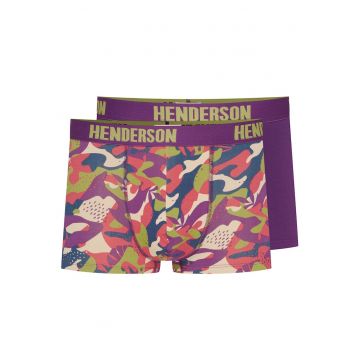 Boxeri Spin  set de 2 perechi violet moro - Multicolor