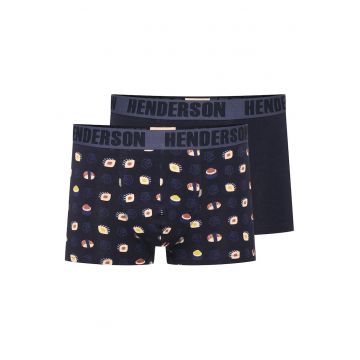 Boxeri Sushi  set de 2 perechi albastru inchis - Multicolor