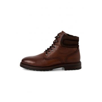 Ghete de piele - Maro cognac