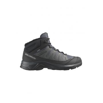 Ghete impermeabile pentru drumetii X-Adventure Coldrush - Negru/Gri inchis